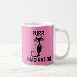 PURR IMAGINATION RETRO CAT COFFEE MUGS