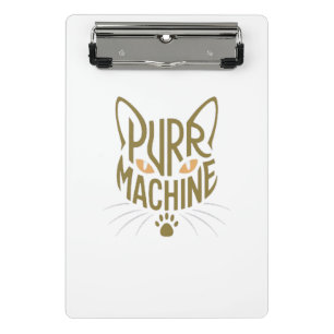 purr machine mini clipboard