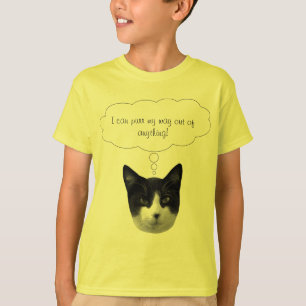Purr My Way Out of Anything Children's Shirt