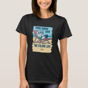 Purr Purra Vida The Feline Life Kauai T-Shirt