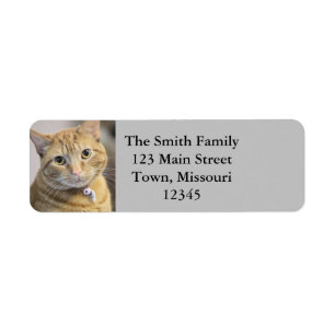 Purr Return Address Label