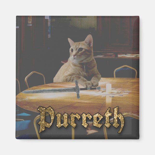 Purreth Magnet (Front)