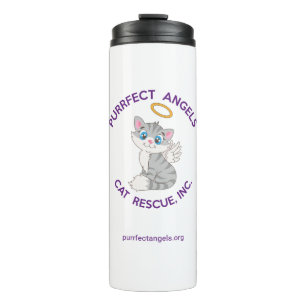 Purrfect Angels Cat Rescue Thermal Tumbler