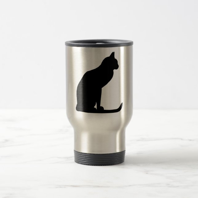 Purrfect coffee travel mug (Center)