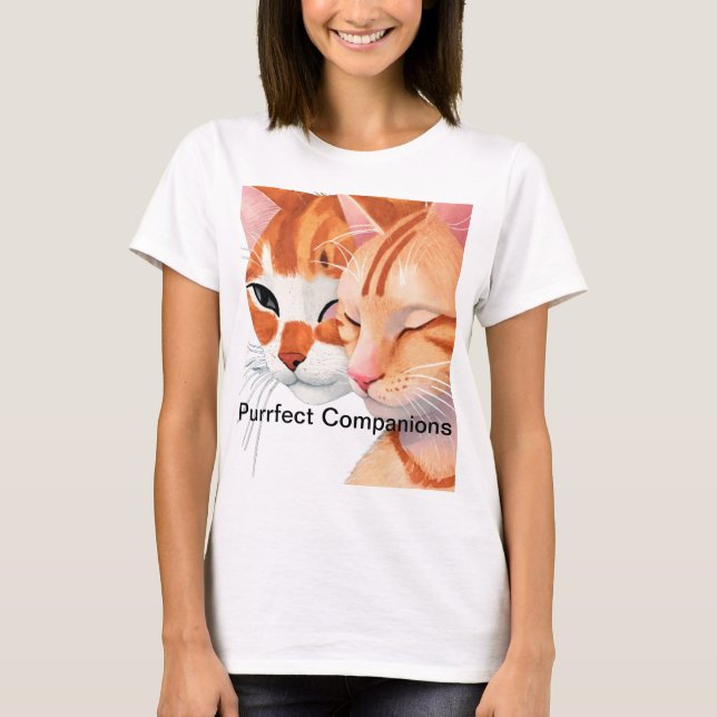  Purrfect Companions T-Shirt (Front)