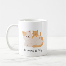 Purrfect Love – Custom Mama Cat & Kitten