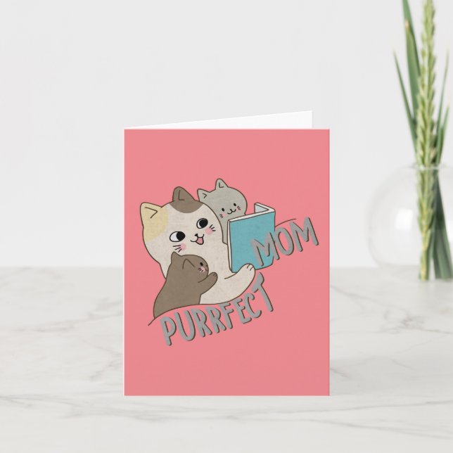 Purrfect Mum Card (Front)