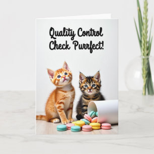 Purrfect Quality Time Mothers Day Card