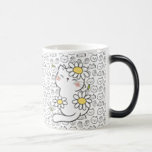 Purrfect Sip: Brown Cat Mug for Cat Lovers