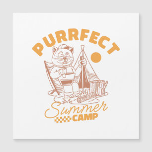 Purrfect Summer Camp – Vintage Cat