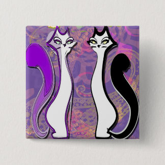 Purrfectly Cool Button