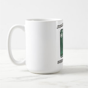 Purrfectly Festive Black Cat Christmas Jumper Coffee Mug