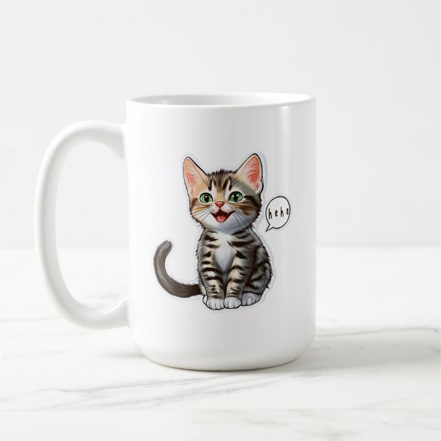 Purrfectly Playful Mug (Left)