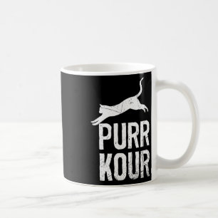 Purrkour Funny Jumping Cats Parkour Gear  Coffee Mug