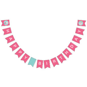 PurrMaid Mermaid Kitty Birthday Bunting