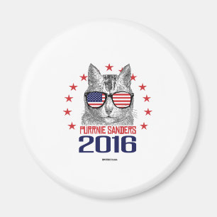 Purrnie Sanders 2016 Magnet