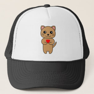 Purrrfect Love Trucker Hat