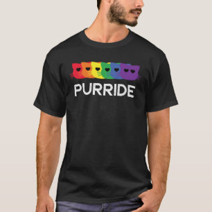 PURRRIDE RAINBOW CAT T-Shirt