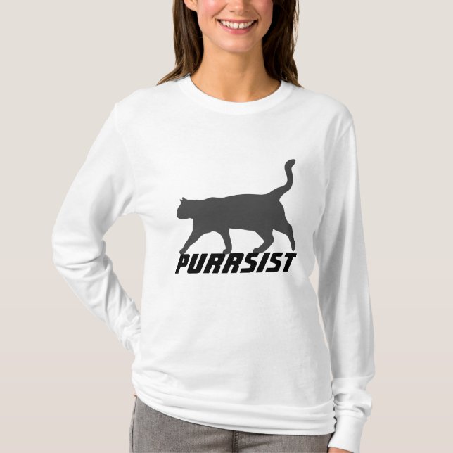 PURRSIST Cat T-Shirts (Front)