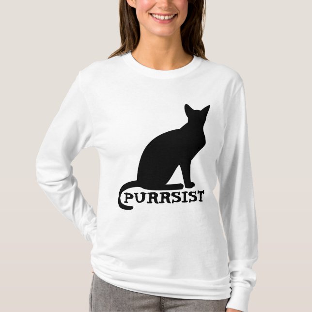 PURRSIST Cat T-Shirts (Front)