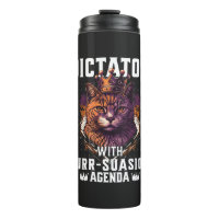 Purrsuasion Agenda Funny Bossy Cat