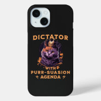 Purrsuasion Agenda Funny King Cat
