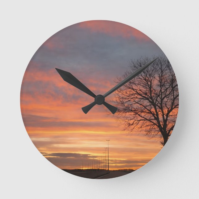 Purse Round Clock (Front)