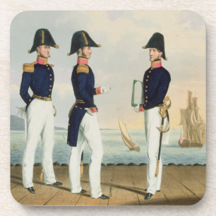 Pursers and Captain's Clerk, plate 7 from 'Costume Coaster