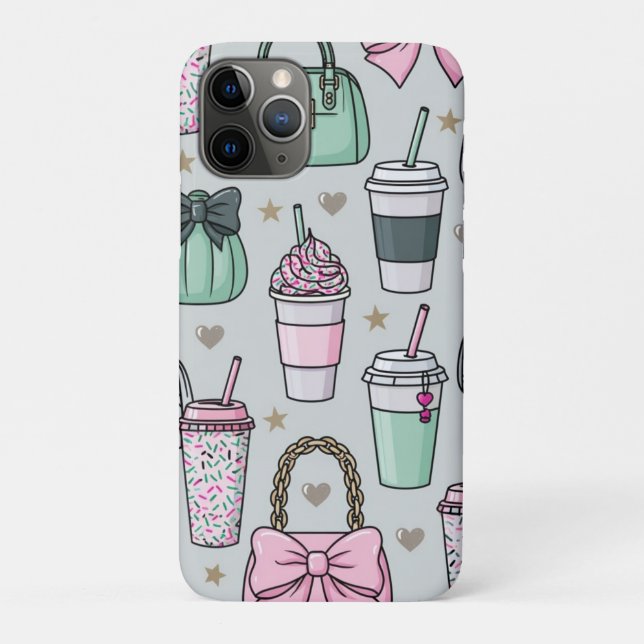 Purses & lattes Case-Mate iPhone case (Back)
