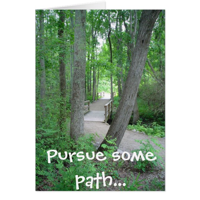 Pursue some path... (Front)