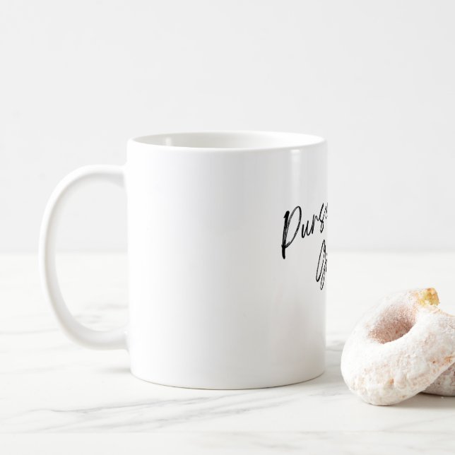 Pursued by Grace  Coffee Mug (With Donut)