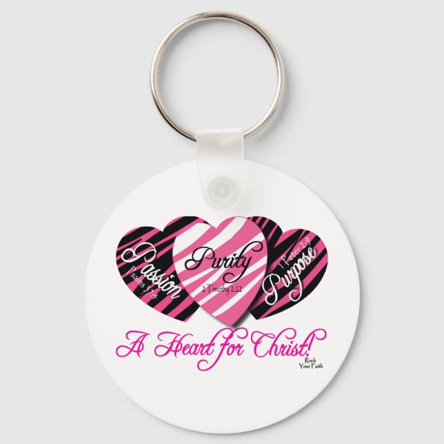 Pursuing Purity Key Ring (Front)