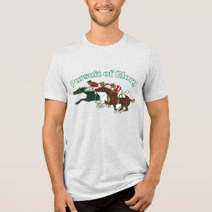 Pursuit of Glory Horse Racing Vintage Graphic Tee