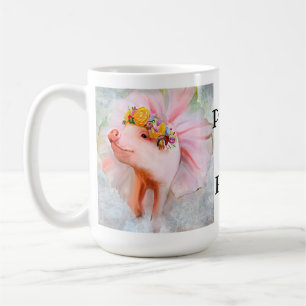 Purty Pretty Piggy in a Dress, When Pigs Fly Mug