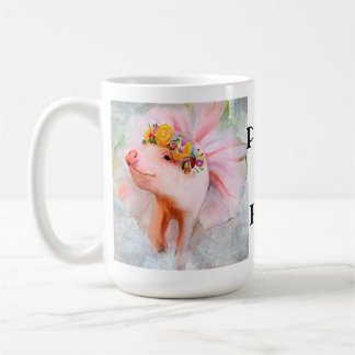 Purty Pretty Piggy in a Dress, When Pigs Fly Mug