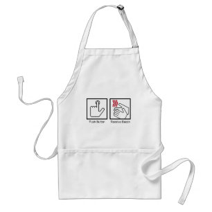 Push Button, Receive Bacon - Bacon Dispenser Standard Apron