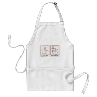 Push Button, Receive Bacon Standard Apron