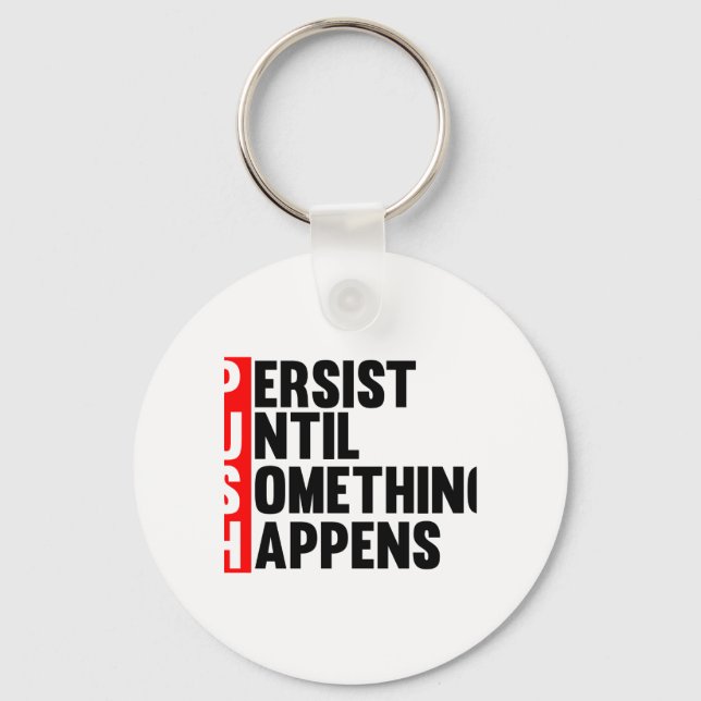 PUSH KEY RING (Front)