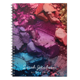 Push Luxury Cosmetics Cosmetologist Eyeshadow Notebook