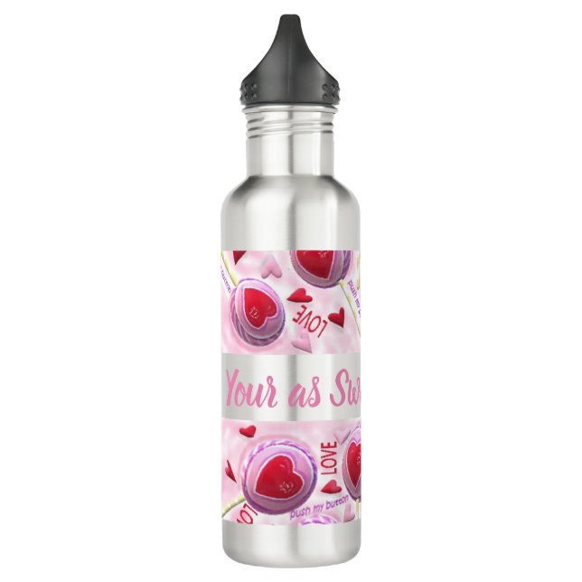 Push My Buttons  710 Ml Water Bottle (Left)