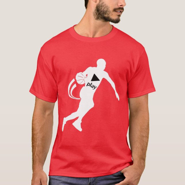 PUSH PLAY BASKETBALL T-SHIRT (Front)