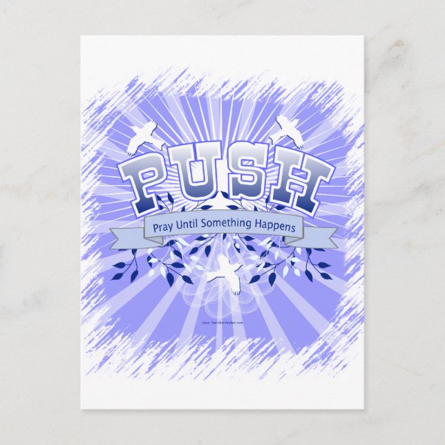 PUSH POSTCARD (Front)