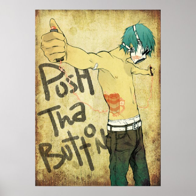 Push Tha Button Poster (Front)