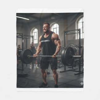 Push your limit fleece blanket