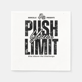 Push your limit napkin