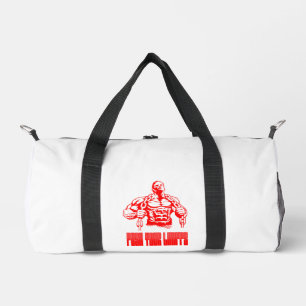 Push Your Limits - Bodybuilding and Determination Duffle Bag