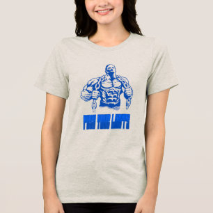 Push Your Limits - Bodybuilding and Determination  Tri-Blend Shirt