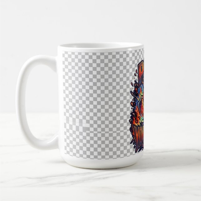Push Your Limits.T-Shirt Coffee Mug (Left)