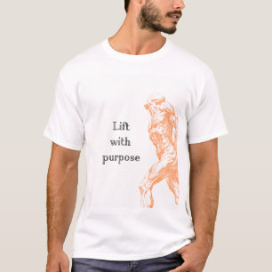 PUSH YOUR SELF WITHE T-Shirt
