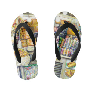 Pushcart Paradise Kid's Thongs